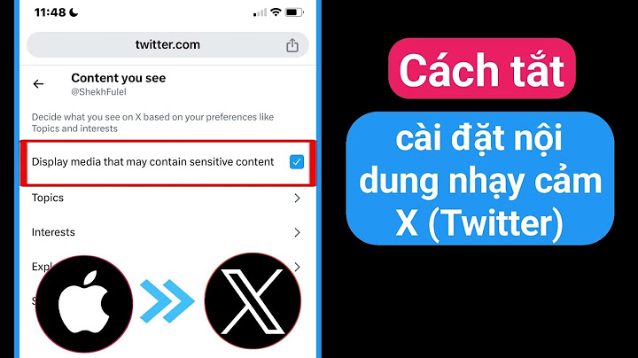 Hướng dẫn cài đặt twitter trên ios