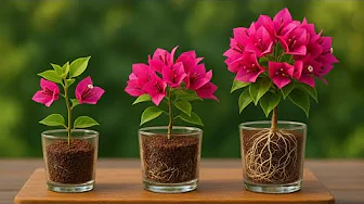 How to Make Bougainvillea Cuttings Root 100% Using Coffee Grounds | Detailed Instructions