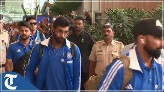 ICC World Cup: Team India arrive in Mumbai ahead of semi-final clash against New Zealand