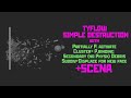 TYFlow simple destruction