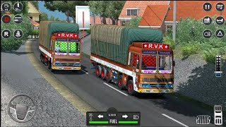 Indian truck simulator | indian truck cargo driving 3d gameplay | indian truck off-road simulator screenshot 5