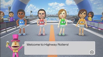 Wii Party U - Highway Rollers - Master Difficulty