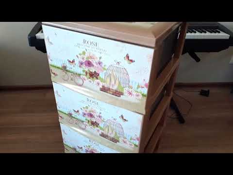 Комод 38*45*90 см VIOLET HOUSE (0352 New Rose)
