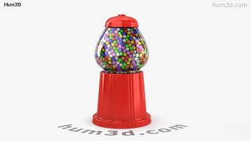 Gumball Machine 3D model by 3DModels.org