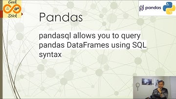 Python Pandas Read from xlsx files and query using SQL method