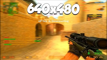 Counter-Strike Source : Resolution 640x480