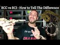 Explaining BCC vs BCI while getting bit in the process.
