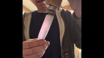 Bedding the Tang of the knife