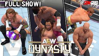 WWE 2K26: AEW Dynasty 2026 Full Show Prediction Highlights! (Part 1)
