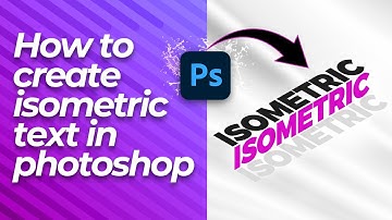 How to create Isometric 3D Text Effect in Photoshop