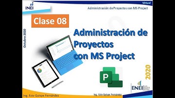 Administración de Proyectos con MS Project Clase 08