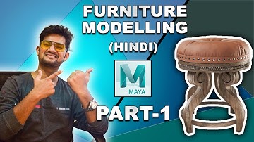 Maya furniture modeling in Hindi part -1 || Tutomator || Praveer das