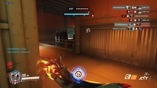 Overwatch: Broverwatch. Genji saves Mercy