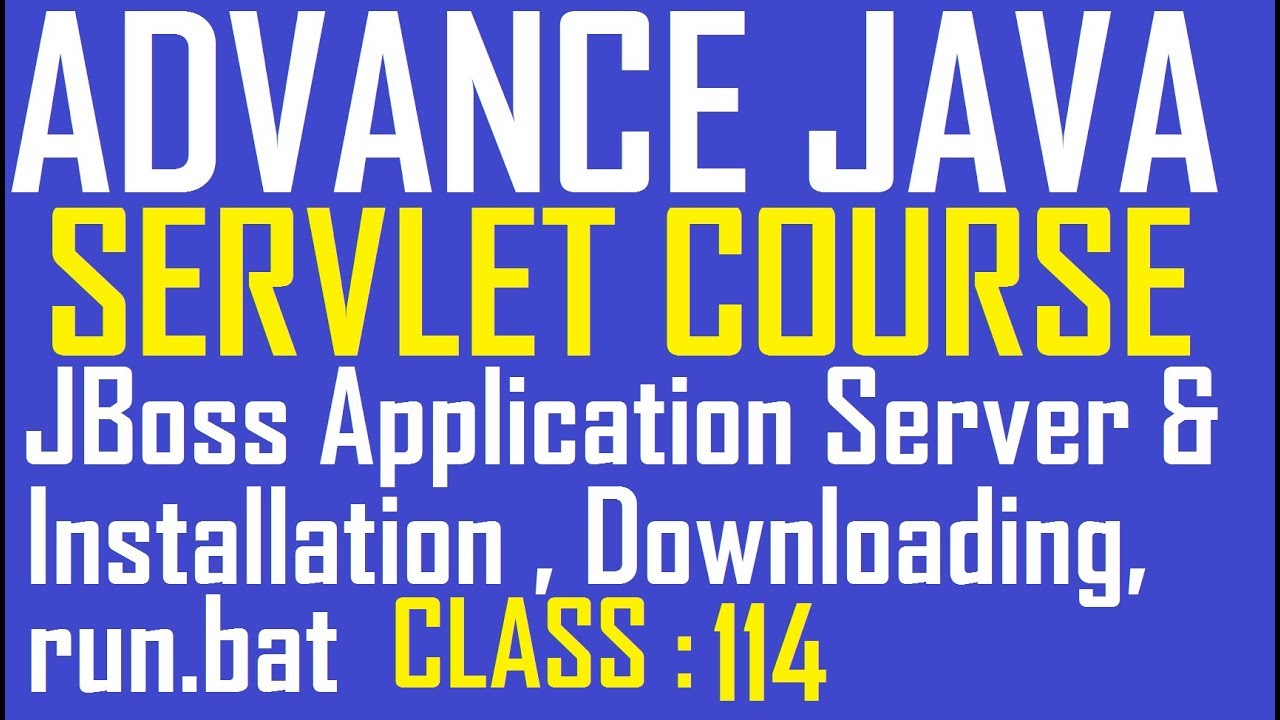 114 Jboss Application Server Downloading, Installation information ...