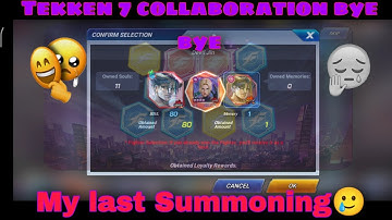 KOF allstar X Tekken 7 bye bye tekken collaboration goodbye  #tekken7 #kofallstar #no1trending