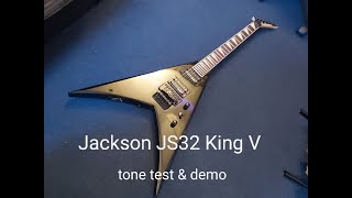 Jackson JS32 King V Demo