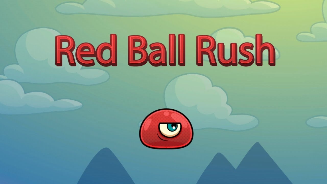 Red ball старый. Ред бол Раш. Red Ball Rush. Шрифт в стиле Red Ball. Red Ball Rush vs Green King game.