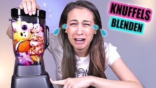 MIJN KNUFFEL COLLECTIE IN EEN BLENDER STOPPEN! || Mix of Niks