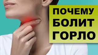 БОЛЬ В ГОРЛЕ. Причины и заболевания