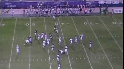 Edward Gant 2007 UNA Football WR Highlights