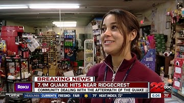 Ridgecrest residents wake up to new damage following second earthquake in two days