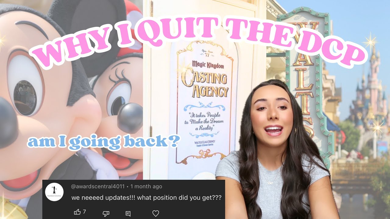 WHY I QUIT THE DISNEY COLLEGE PROGRAM– what was my role? am I going ...