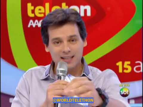 Teleton Brasil SBT 2012 - Chamada no Domingo Legal, com Celso Portiolli (04/11/2012)