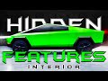 Tesla Cybertruck Interior | Hidden Features + Considerations