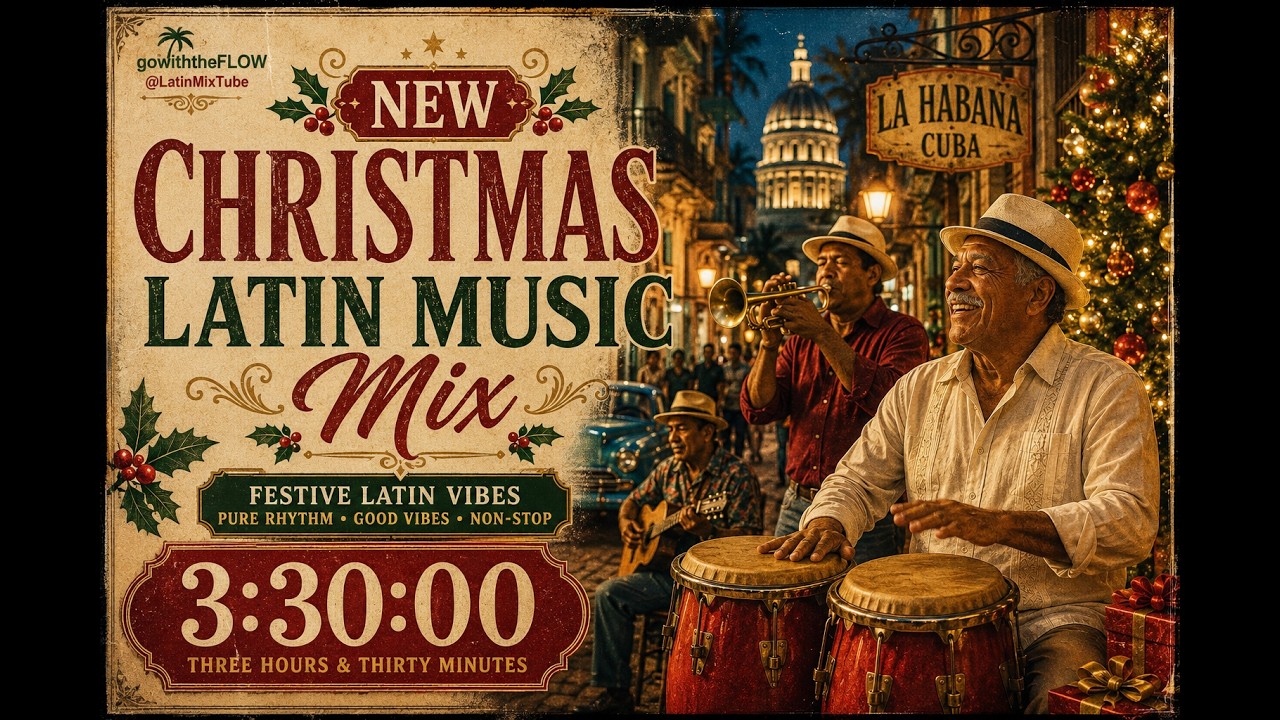 NEW Christmas Latin Music Mix 🎄 Salsa & Bachata (Cumbia, Rumba, Bolero • Latin Christmas Mix 2026)