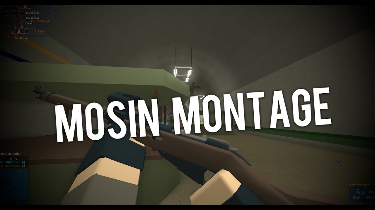 Mosin Nagant Montage Roblox Phantom Forces Youtube - roblox phantom forces videos by moosecraft