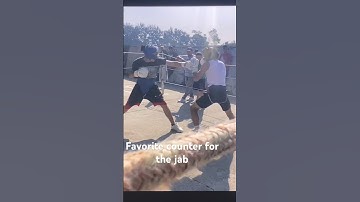 Counter the jab with over hand right #boxing #box #figth #counterpunch