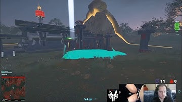 NO HANDS PLANETSIDE 2 = Part 2 Using 3 TR character slots to build this Big Base on indar west side