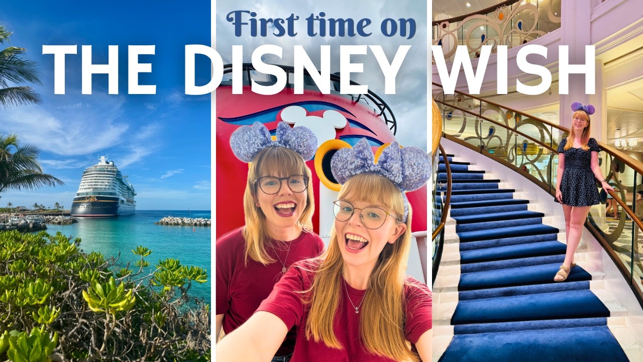 DISNEY WISH EMBARKATION DAY 🛳️✨ | First time aboard the Disney Wish | Port Canaveral
