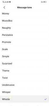 Vivo WhatsApp whistle