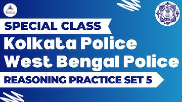 WBP/KP CONSTABLE REASONING PRACTICE SET 5 #wbp #kolkatapolice #constable #reasoning #reasoningtricks