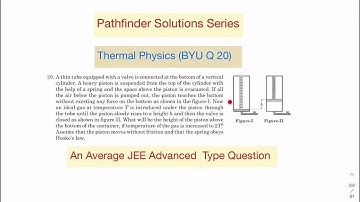 Pathfinder | Thermal Physics | Build Up your Understanding 20 | JEE Advanced