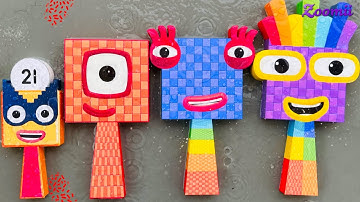 Long Slide Game wtih Numberblocks Puzzle Tetris NEW 1000 Sprunki Space ASMR Numberblocks Satisfying