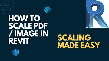 How to scale a pdf / image file in Revit | Scaling made very easy through BIM | Urdu/Hindi