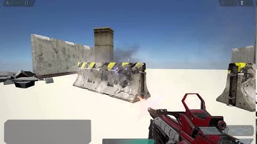 Unreal Engine 4 - PhysX Destruction Test 01 (Created By Physx Lab)