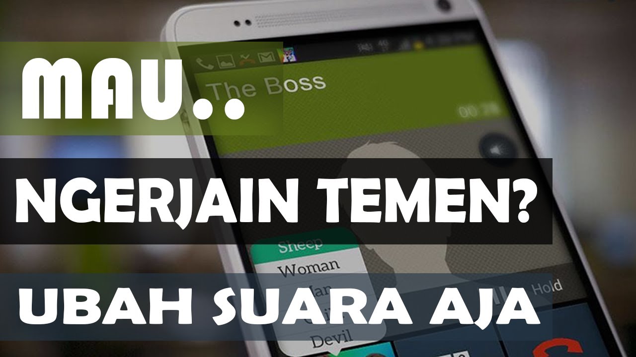15 Aplikasi Pengubah Suara Pria Atau Wanita Di Android Terbaik 2020 Youtube