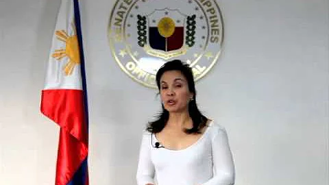 Message from Senator Legarda for IDDR 2012