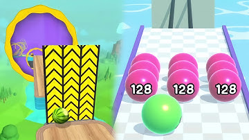 Ball Run 2048 VS Going Balls Gameplay #1072 ( Android & IOS GamePlays )