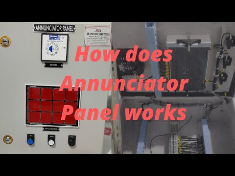 Annunciator Panel Working Principle | Circuit Diagram | Electrical Panel Basics | Hindi