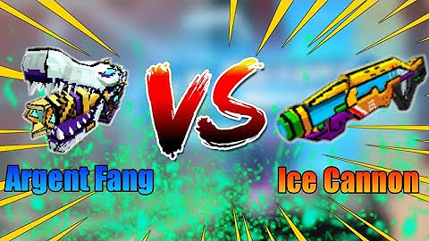 Argent Fang vs Ice Cannon - Which Is Better?🤔 (Build And Shoot) - [Blockman Go:Adventure] Koto BG