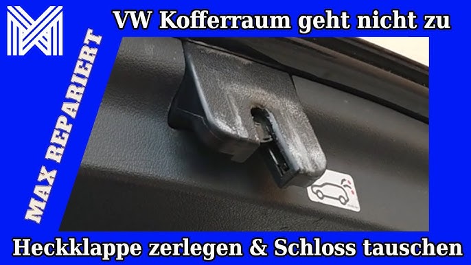 VW Heckklappe DEFEKT! Mikroschalter Heckklappenschloss Wechseln