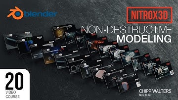 NITROX3D: Blender Non Destructive Modeling