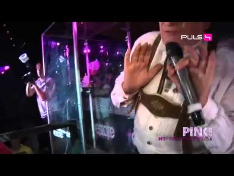 PULS 4 / PINK - DAS STARMAGAZIN - RICHARD LUGNER ALS DISCOSTAR im Estate Club Wiener Neustadt