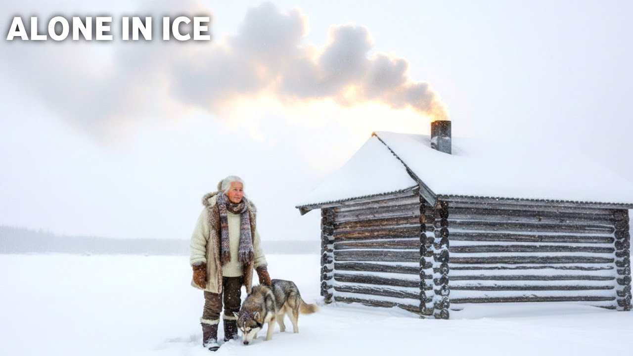 Alone in Ice: An Elderly Woman’s Fight for Survival with Her Dog
