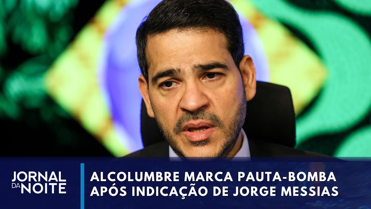 Alcolumbre marca pauta-bomba após indicação de Jorge Messias para o STF