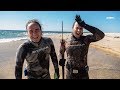 I Take my Dad SPEARFISHING for the First Time
